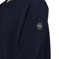 CANADA GOOSE 'PATERSON' KNIT SWEATER NAVY