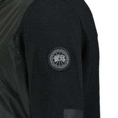 CANADA GOOSE WINDBRIDGE FULL ZIP SWEATER BLACK