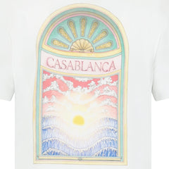 CASABLANCA 'NOUVEAUX REVES' T-SHIRT WHITE