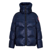 CANADA GOOSE 'CROFTON' PUFFER JACKET NAVY BLUE