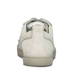 CHRISTIAN LOUBOUTIN 'JUNIOR SPIKES' ORLATO SNEAKERS LIGHT GREY / BEIGE