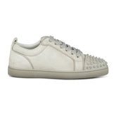 CHRISTIAN LOUBOUTIN 'JUNIOR SPIKES' ORLATO SNEAKERS LIGHT GREY / BEIGE