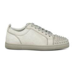 CHRISTIAN LOUBOUTIN 'JUNIOR SPIKES' ORLATO SNEAKERS LIGHT GREY / BEIGE