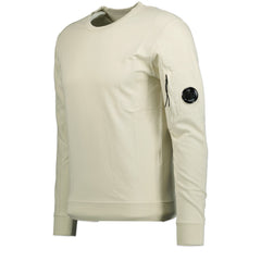 CP COMPANY Arm Lens Sweatshirt Ivory