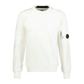 CP COMPANY Arm Lens Sweatshirt White