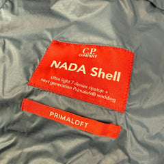 CP COMPANY NADA SHELL JACKET IN AEGEAN BLUE