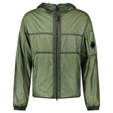 CP COMPANY NADA SHELL JACKET IN SEAGRASS GREEN