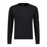 CP COMPANY Diagonal Raised Arm Lens Sweatshirt Black