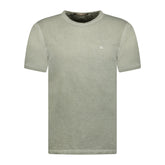 CP COMPANY I.C.E Logo-Print T-Shirt Sage Green