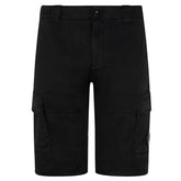CP COMPANY Lens Cargo Shorts Black