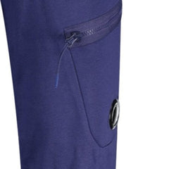 CP COMPANY Lens Fleece Sweat Pants Purple