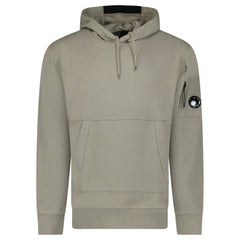 CP COMPANY MICRO LENS DIAGONAL RAISED HOODIE FALLEN ROCK