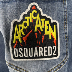 DSQUARED2 'Sexy Twist' Light Blue Slim Fit Jeans