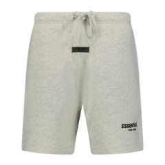 FEAR OF GOD ESSENTIALS COTTON SHORTS LIGHT OATMEAL