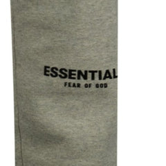 FEAR OF GOD ESSENTIALS Logo-Print Sweatpants Dark Oatmeal Grey