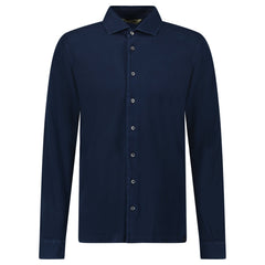 GRAN SASSO COTTON SHIRT IN NAVY