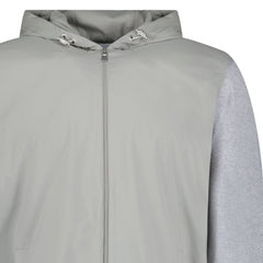 GRAN SASSO HOODED ZIP-UP JACKET IN GREY