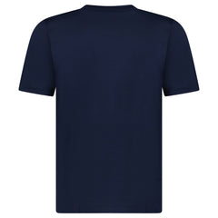 GRAN SASSO PURE COTTON T-SHIRT IN NAVY