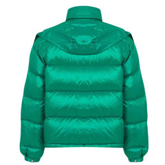 PRADA NYLON QUILTED BOMBER JACKET GREEN
