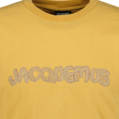 JACQUEMUS LE RAPHIA T-SHIRT YELLOW