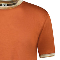 MISSONI Contrast Collar T-Shirt Desert Orange