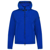 Blue 'Scie' Ghost Badge Nylon Jacket