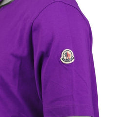 Navajo Cotton T-Shirt Purple