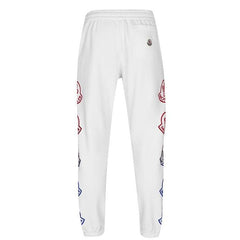 Side Logo Sweatpants White