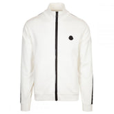 Track Jacket White & Black