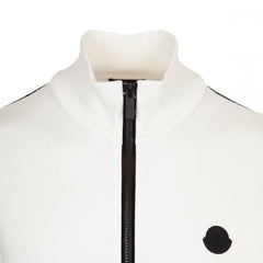 Track Jacket White & Black