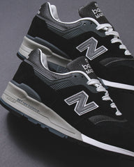 New Balance Unisex Made in USA 997 Black U997BK