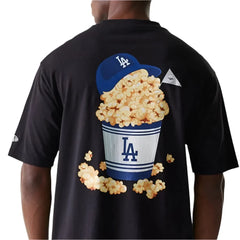 New Era LA Dodgers MLB Food Graphic Tee - Black