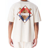New Era World Series Drop Shoulder Tee New York Yankees - Light Cream