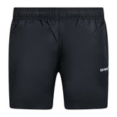 OFF-WHITE ARROW DESIGN SWIM SHORTS BLACK