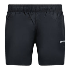 OFF-WHITE ARROW DESIGN SWIM SHORTS BLACK