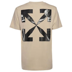 OFF-WHITE Caravaggio Arrow Slim Fit T-Shirt Sand