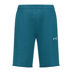 OFF-WHITE COTTON SWEAT SHORTS DUCK GREEN