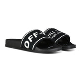 OFF-WHITE Embroidery Sliders Black