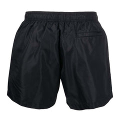 OFF-WHITE "OFF" Writing Design Swim Shorts Black