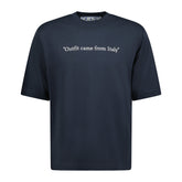 OFF-WHITE "Outfit came from Italy" T-Shirt Navy