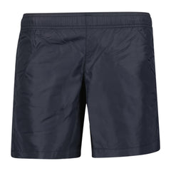OFF-WHITE Rear Writing Design Swim Shorts Black