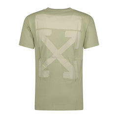 OFF-WHITE Slim Rubber Arrow T-shirt Olive