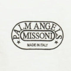 PALM ANGELS X Melting Logo Print T-Shirt White