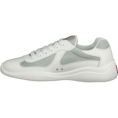 PRADA AMERICAS CUPS MESH TRAINERS WHITE NEW