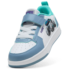Puma Children Caven Hot Wheels - Blue / White / Aquatic
