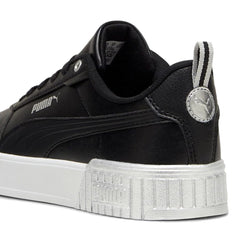 PUMA Womens Carina 2.0 Metallic Dream - Black / Silver / White