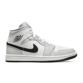 AIR JORDAN 1 MID 'LIGHT SMOKE GREY' TRAINERS