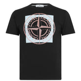 STONE ISLANDTricomia Two T-shirt Black