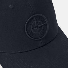 STONE ISLAND BASEBALL CAP IN NAVY