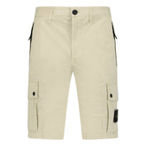 STONE ISLAND CARGO SHORTS BEIGE